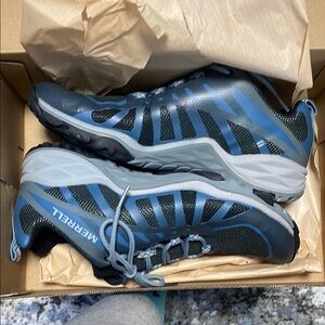 Merrell Blue Hiking Shoes